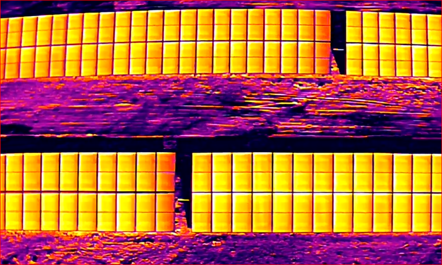 Solar PV thermal scan